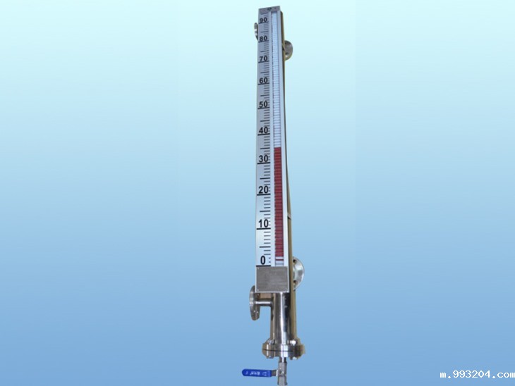 夹套保温磁性翻板液位计 夹套保温磁性翻板液位计
